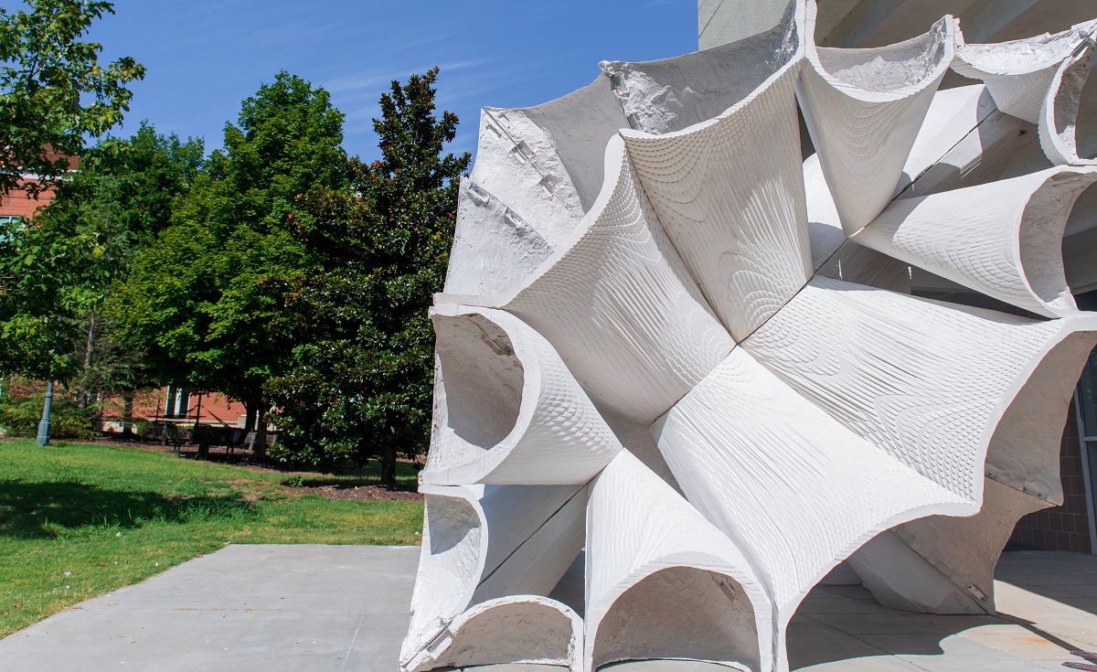 image of sound pavilion installation