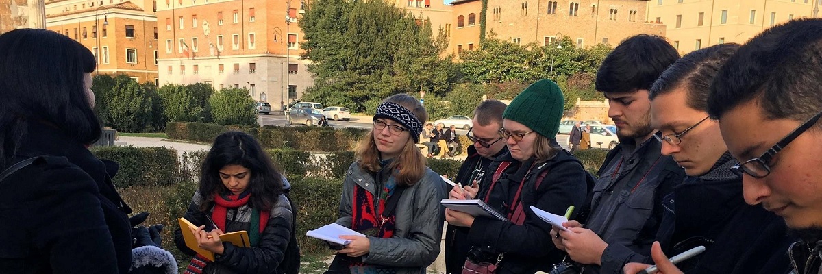 drawing in Rome